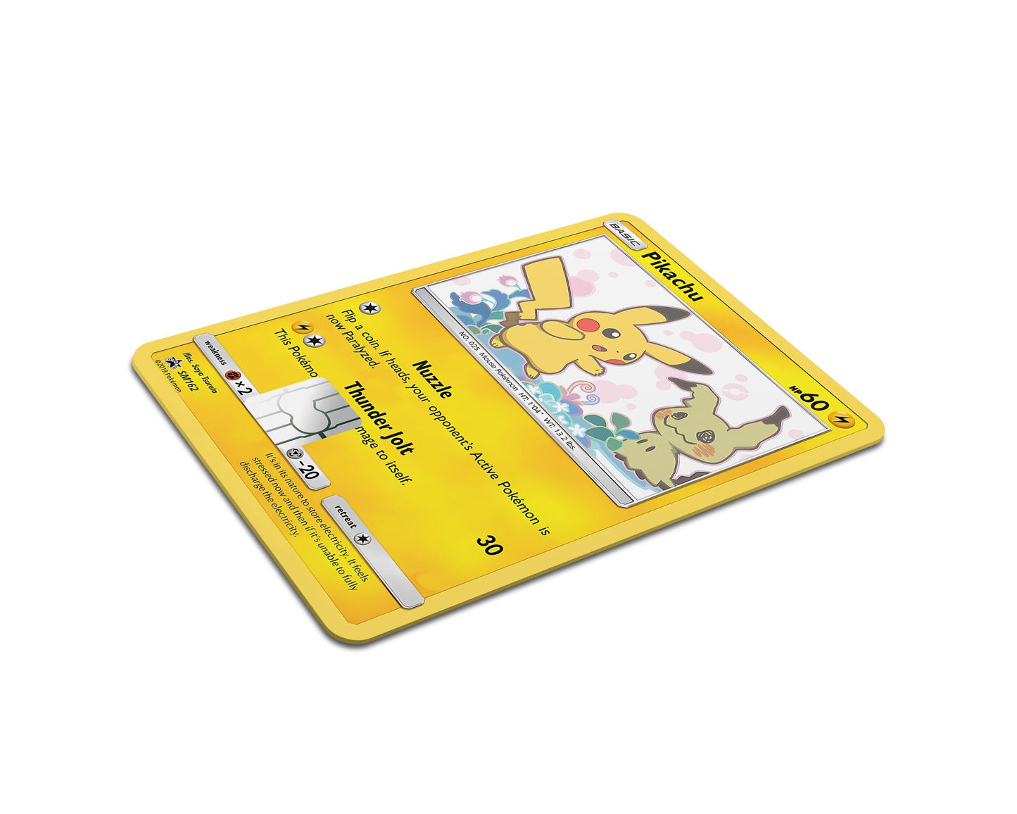 Anime Town Creations Credit Card Pikachu Mimikyu Pokemon Card Half Skins - Anime Pokemon Credit Card Skin