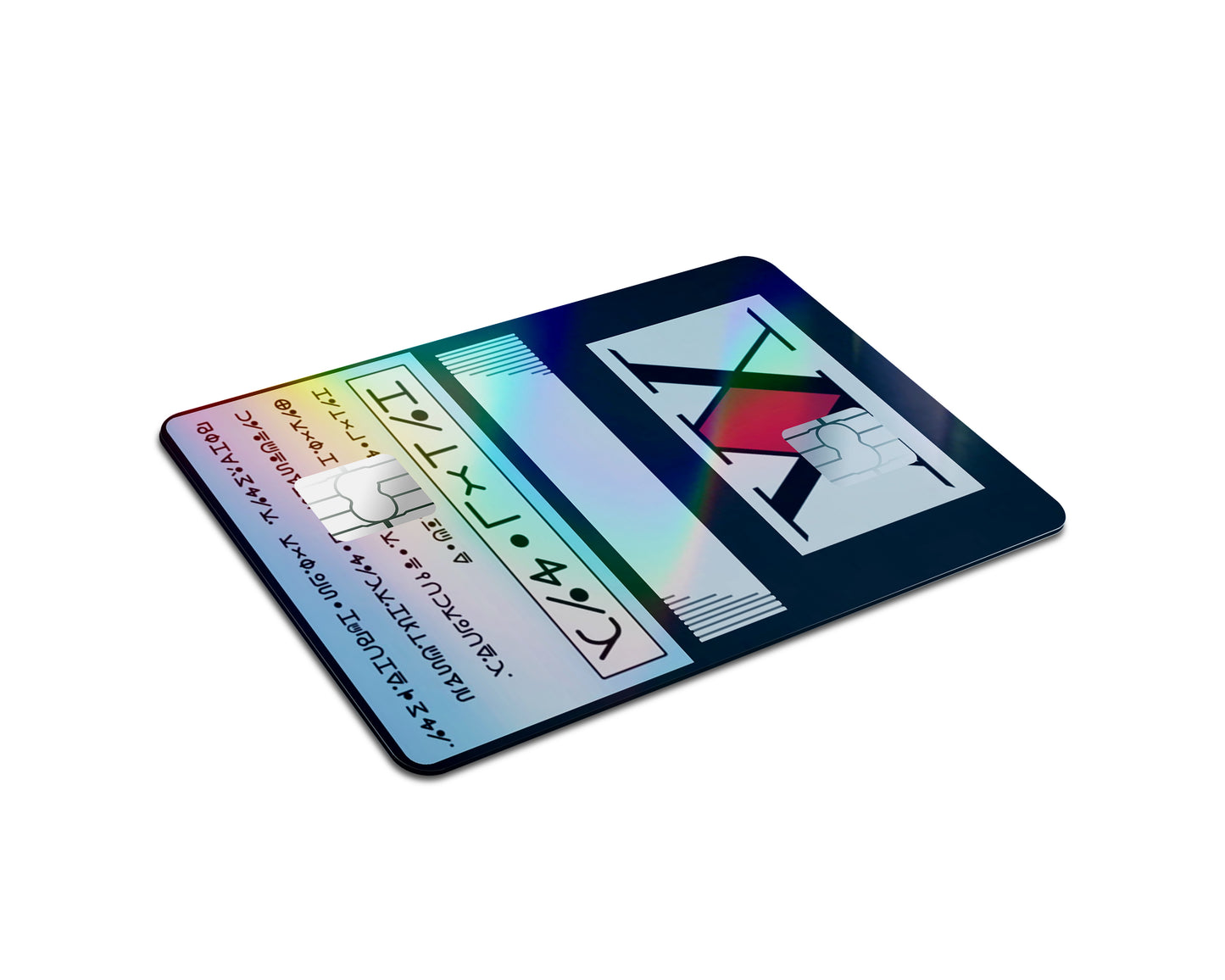 Hunter x Hunter Licence Card Holographic Credit Card Skin