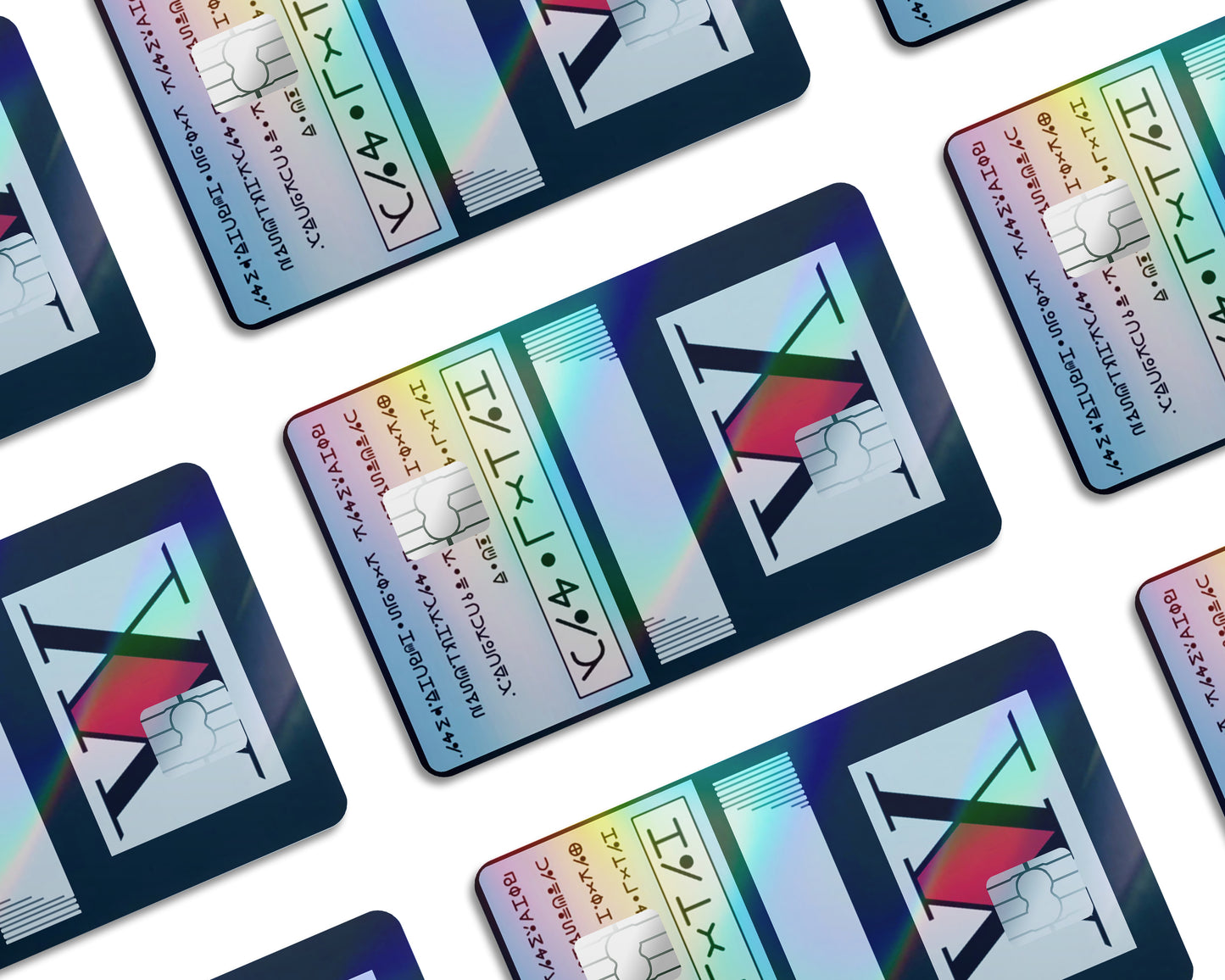 Hunter x Hunter Licence Card Holographic Credit Card Skin