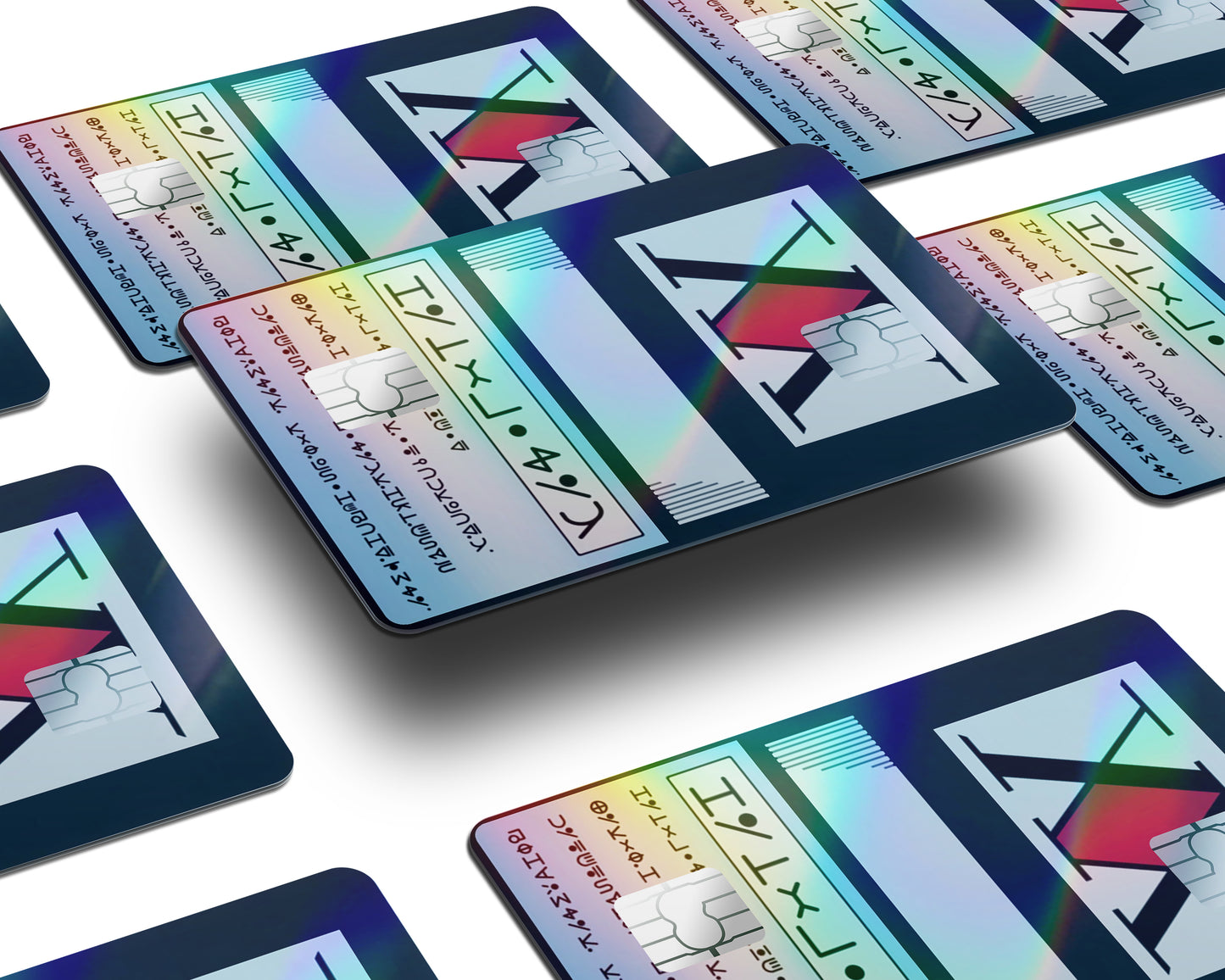 Hunter x Hunter Licence Card Holographic Credit Card Skin