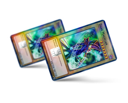 Dark Magician Card Holographic Credit Card Bundle Skin
