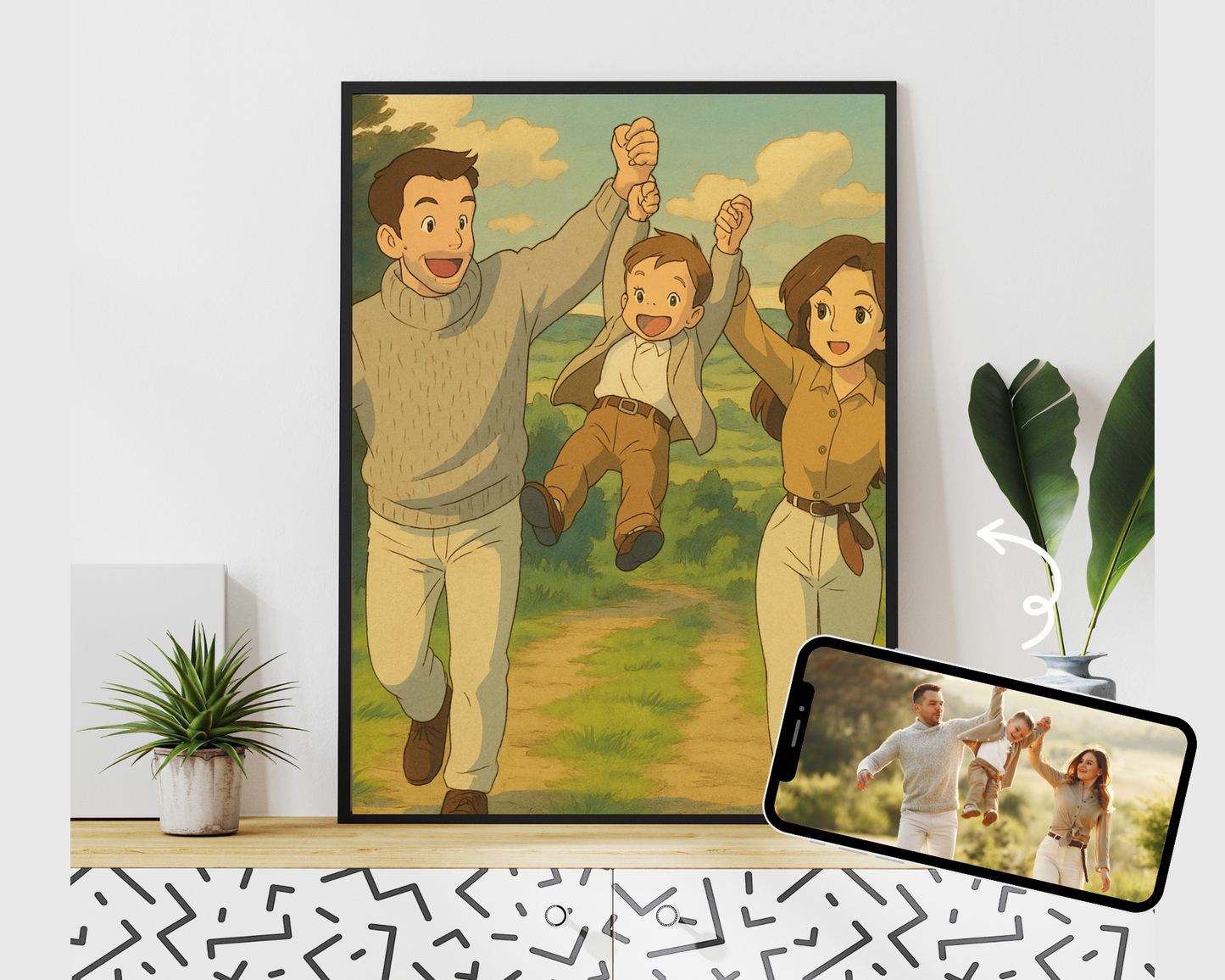 Custom S. Ghibli Style Poster - Transform Your Photo into Art
