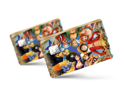 One Piece Crew Members Credit Card Skin