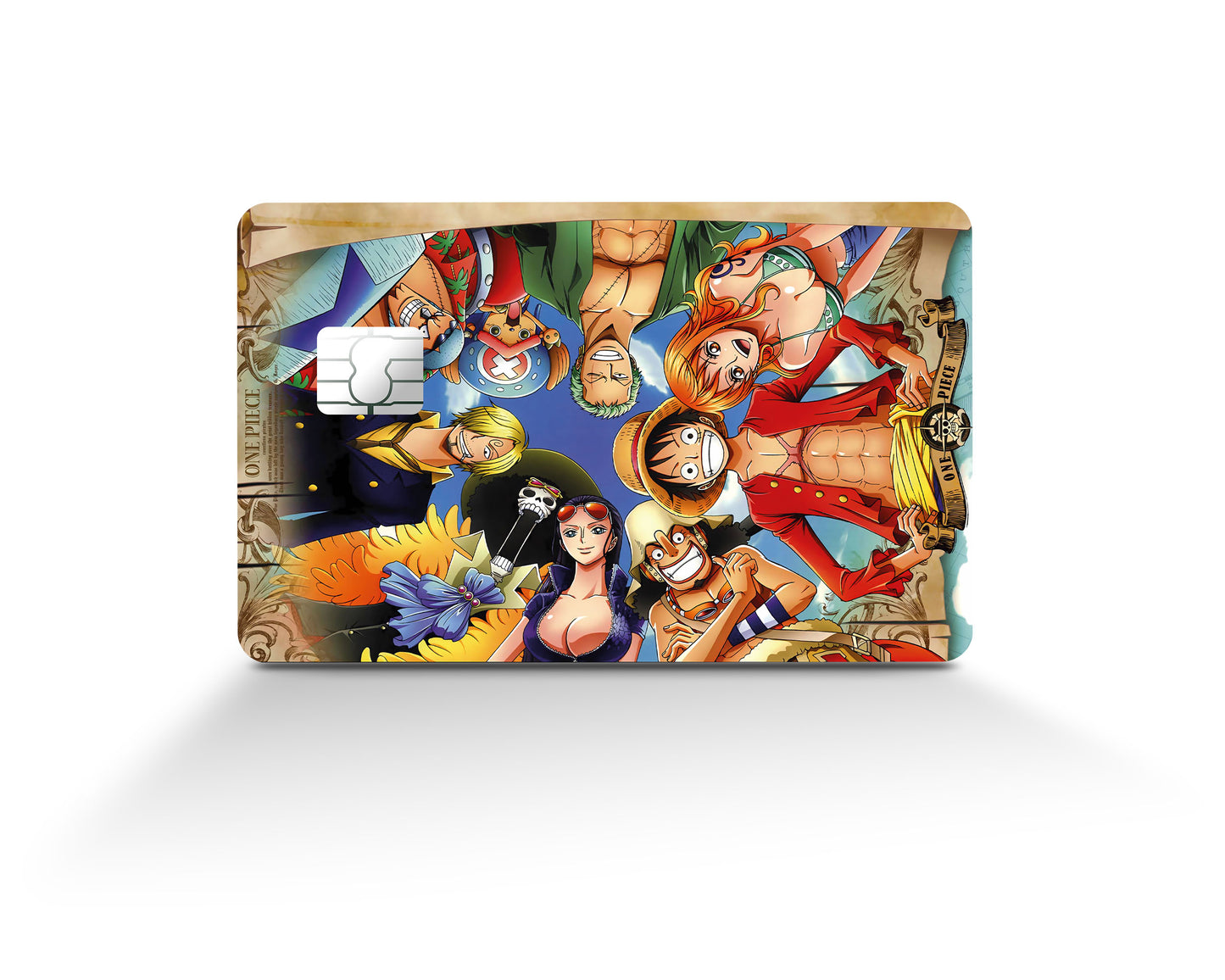 One Piece Crew Members Credit Card Skin