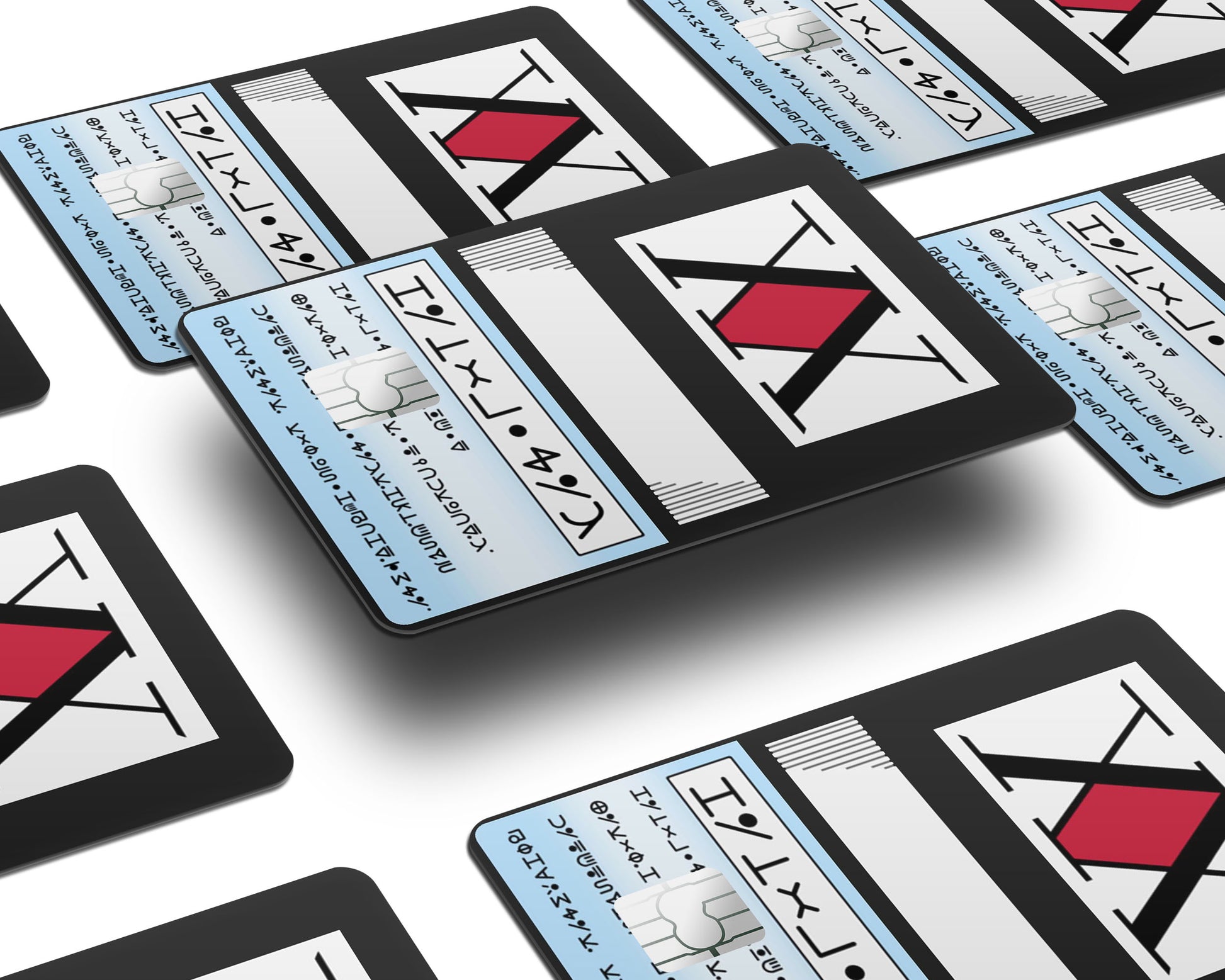 Anime Town Creations Credit Card Hunter x Hunter Licence Card Window Skins - Anime Hunter x Hunter Credit Card Skin