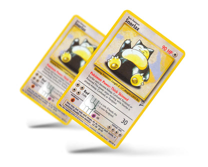 Anime Town Creations Credit Card Snorlax Pokemon Card Full Skins - Anime Pokemon Skin