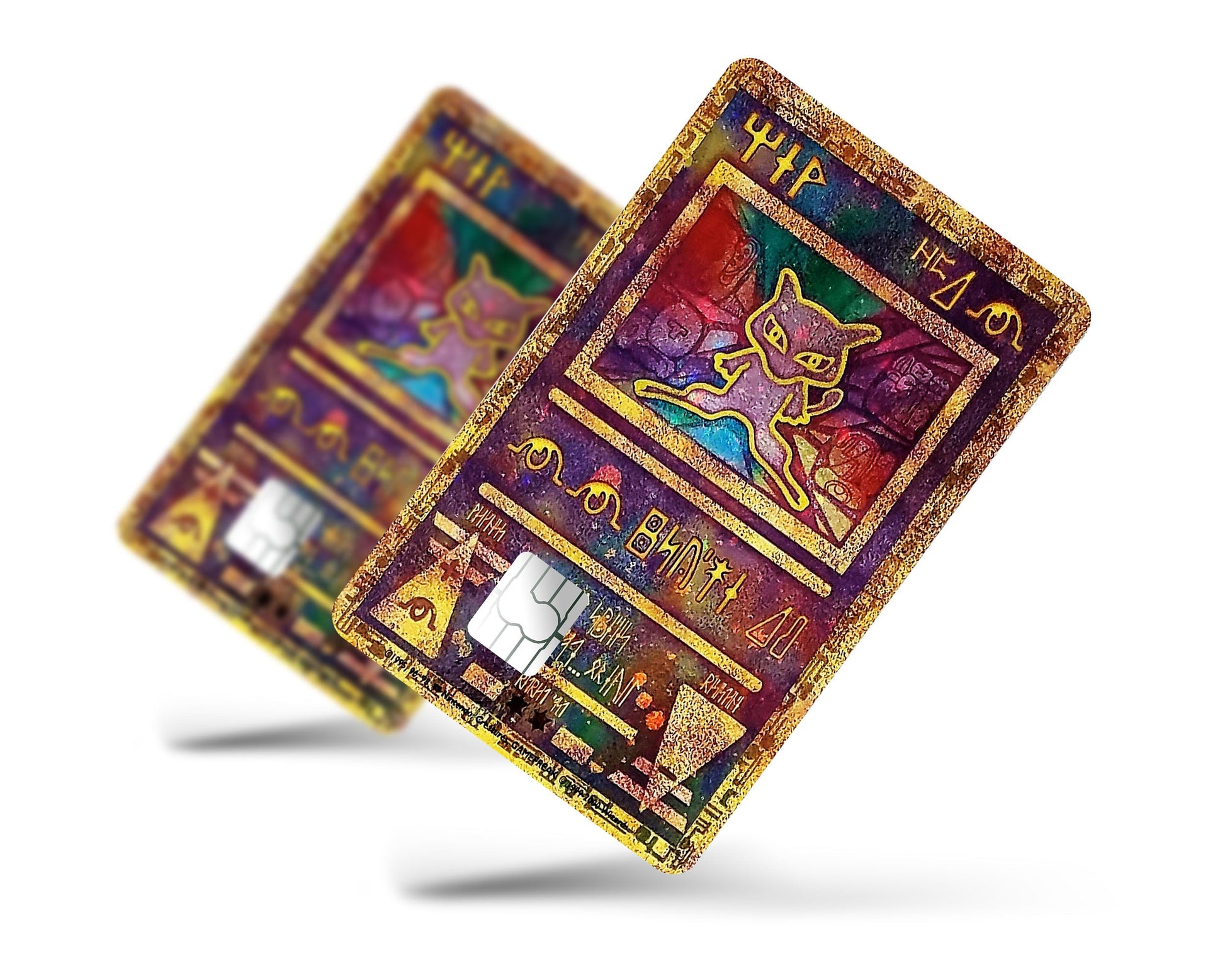 Anime Town Creations Credit Card Ancient Mew Pokemon Card Full Skins - Anime Pokemon Credit Card Skin