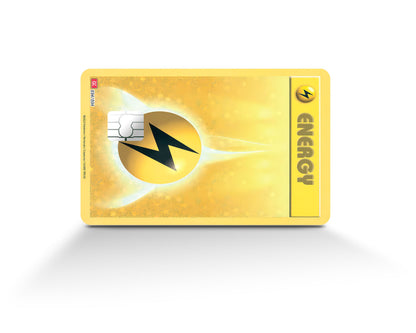 Anime Town Creations Credit Card Lightning Energy Pokemon Card Full Skins - Anime Pokemon Credit Card Skin