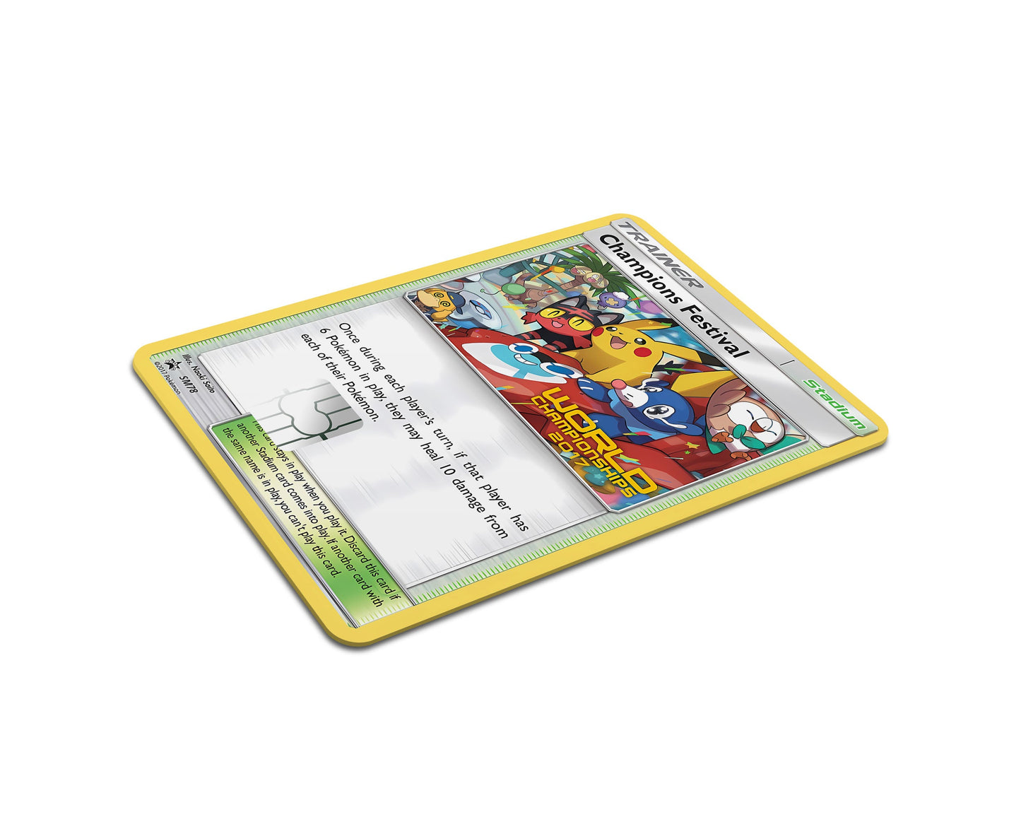 Anime Town Creations Credit Card Champions Festival Pokemon Card Full Skins - Anime Pokemon Credit Card Skin