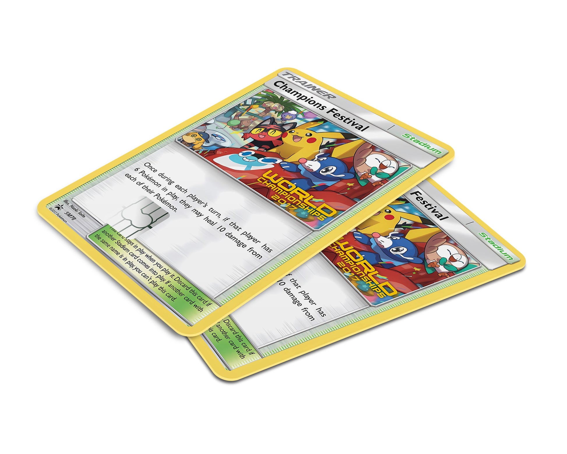Anime Town Creations Credit Card Champions Festival Pokemon Card Window Skins - Anime Pokemon Credit Card Skin