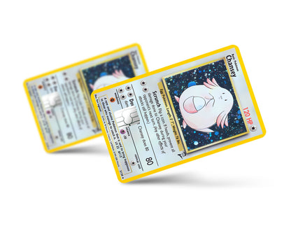 Anime Town Creations Credit Card Chansey Pokemon Card Full Skins - Anime Pokemon Credit Card Skin