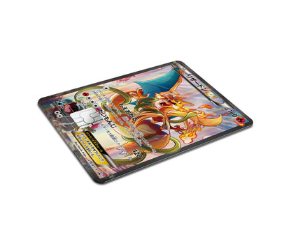 Anime Town Creations Credit Card Charizard JP Pokemon Card Full Skins - Anime Pokemon Credit Card Skin
