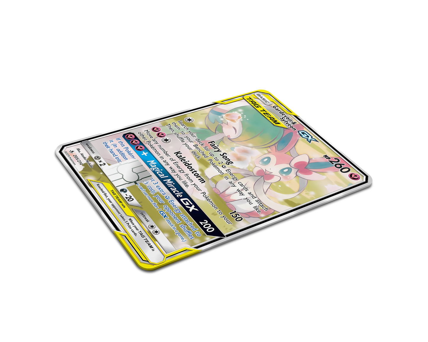Anime Town Creations Credit Card Gardevoir & Sylveon Pokemon Card Full Skins - Anime Pokemon Credit Card Skin