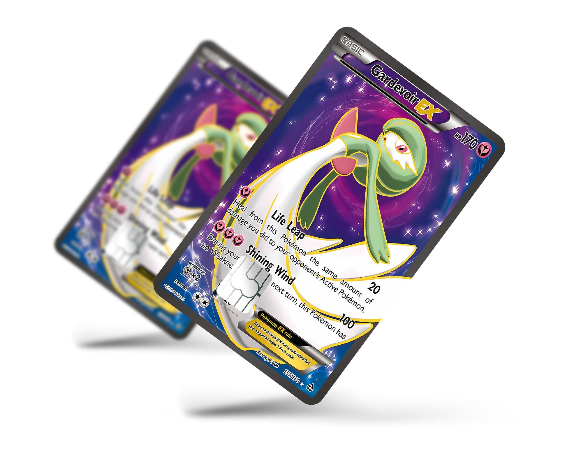 Anime Town Creations Credit Card Gardevoir Pokemon Card Full Skins - Anime Pokemon Credit Card Skin