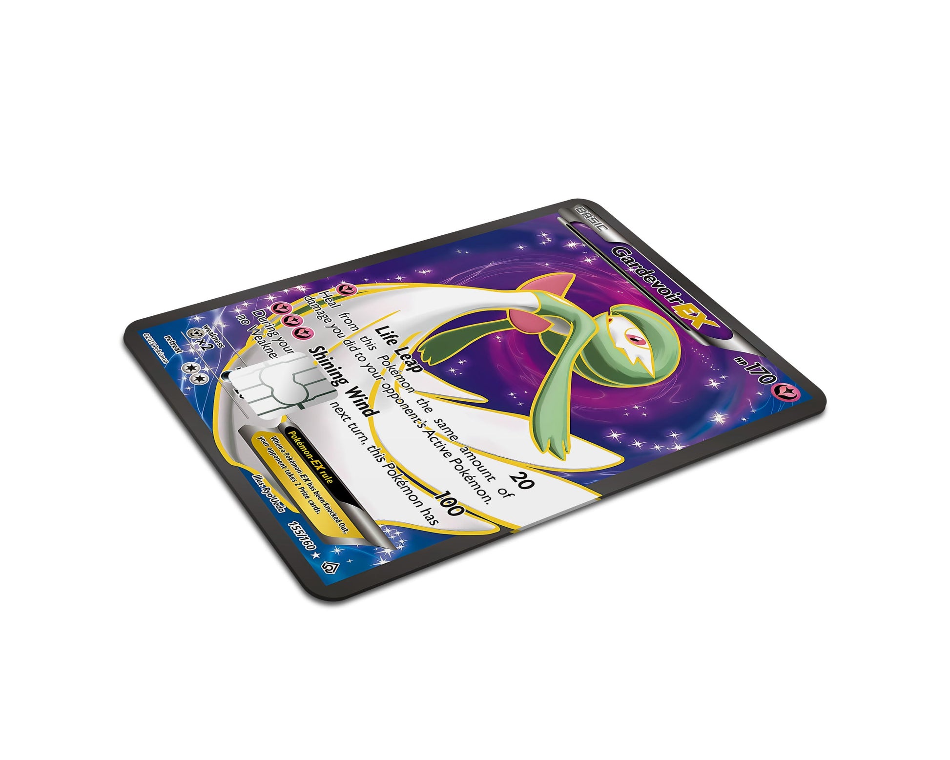 Anime Town Creations Credit Card Gardevoir Pokemon Card Full Skins - Anime Pokemon Credit Card Skin