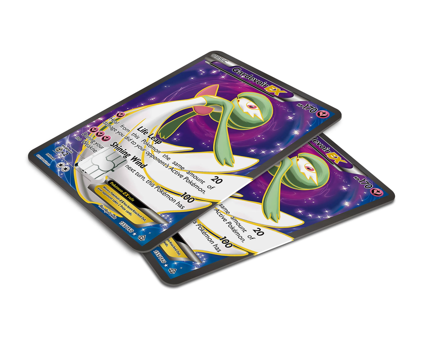 Anime Town Creations Credit Card Gardevoir Pokemon Card Window Skins - Anime Pokemon Credit Card Skin