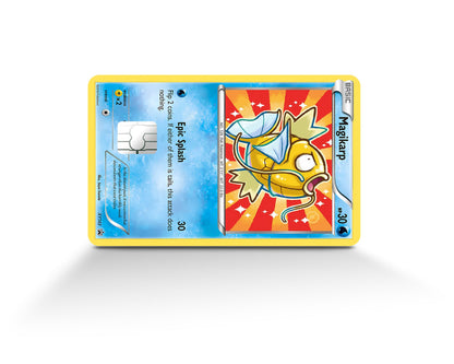 Anime Town Creations Credit Card Gold Magikarp Pokemon Card Full Skins - Anime Pokemon Credit Card Skin