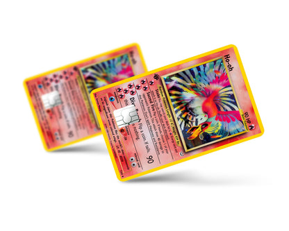 Anime Town Creations Credit Card Ho-oh Pokemon Card Full Skins - Anime Pokemon Credit Card Skin