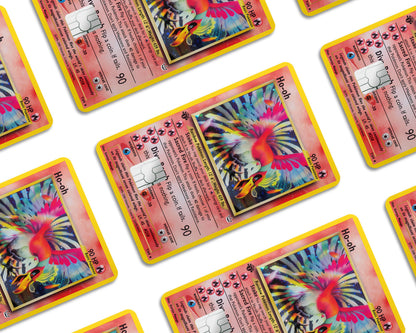 Anime Town Creations Credit Card Ho-oh Pokemon Card Window Skins - Anime Pokemon Credit Card Skin