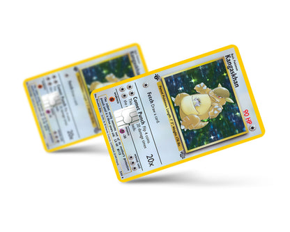 Anime Town Creations Credit Card Kangaskhan Pokemon Card Full Skins - Anime Pokemon Credit Card Skin