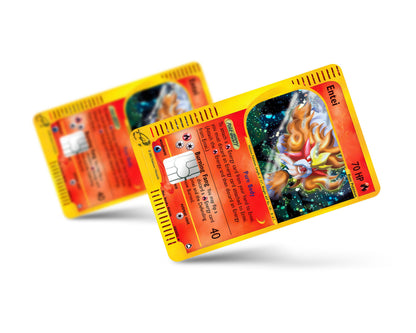 Anime Town Creations Credit Card Legendary Entei Pokemon Card Full Skins - Anime Pokemon Credit Card Skin