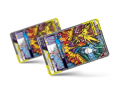Anime Town Creations Credit Card Legendary Moltres Zapdos Articuno Pokemon Card Full Skins - Anime Pokemon Credit Card Skin