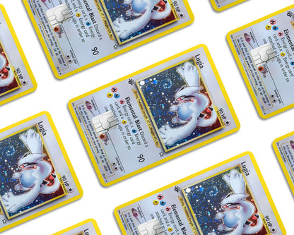 Anime Town Creations Credit Card Lugia Pokemon Card Window Skins - Anime Pokemon Credit Card Skin
