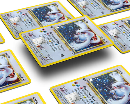Anime Town Creations Credit Card Lugia Pokemon Card Window Skins - Anime Pokemon Credit Card Skin
