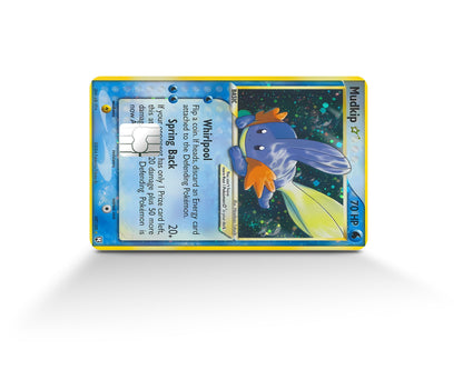 Anime Town Creations Credit Card Mudkip Pokemon Card Full Skins - Anime Pokemon Credit Card Skin
