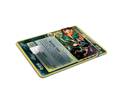 Anime Town Creations Credit Card Promo Charizard Star Pokemon Card Full Skins - Anime Pokemon Credit Card Skin