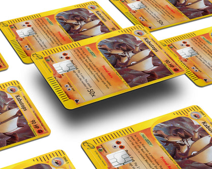 Anime Town Creations Credit Card Rare Kabutops Pokemon Card Window Skins - Anime Pokemon Credit Card Skin