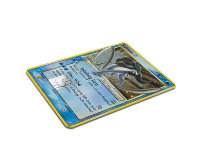 Anime Town Creations Credit Card Rare Suicune Pokemon Card Full Skins - Anime Pokemon Credit Card Skin