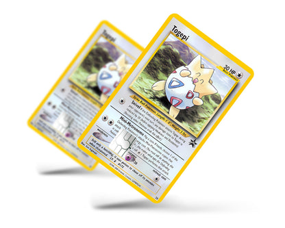 Anime Town Creations Credit Card Togepi Pokemon Card Full Skins - Anime Pokemon Credit Card Skin
