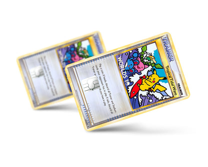 Anime Town Creations Credit Card Tropical Tidal Wave Pokemon Card Full Skins - Anime Pokemon Credit Card Skin