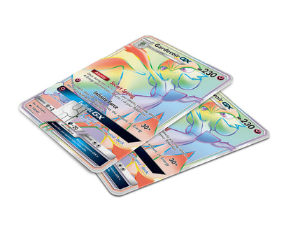 Anime Town Creations Credit Card Rainbow Gardevoir Pokemon Card Window Skins - Anime Pokemon Credit Card Skin