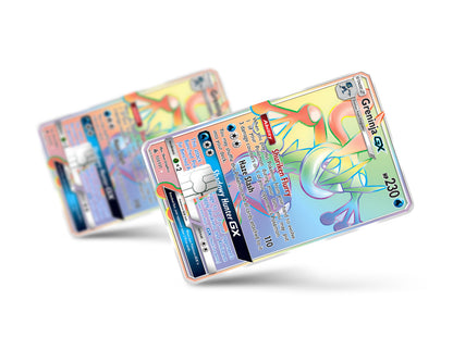Anime Town Creations Credit Card Rainbow Greninja Pokemon Card Full Skins - Anime Pokemon Credit Card Skin