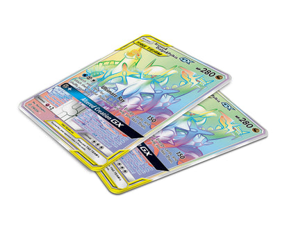 Anime Town Creations Credit Card Rainbow Arceus Dialga Palkia Pokemon Card Window Skins - Anime Pokemon Credit Card Skin