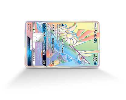 Anime Town Creations Credit Card Rainbow Palkia Pokemon Card Full Skins - Anime Pokemon Credit Card Skin