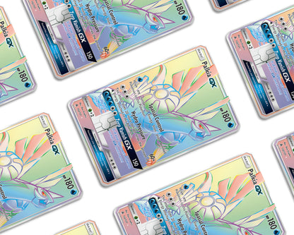 Anime Town Creations Credit Card Rainbow Palkia Pokemon Card Window Skins - Anime Pokemon Credit Card Skin