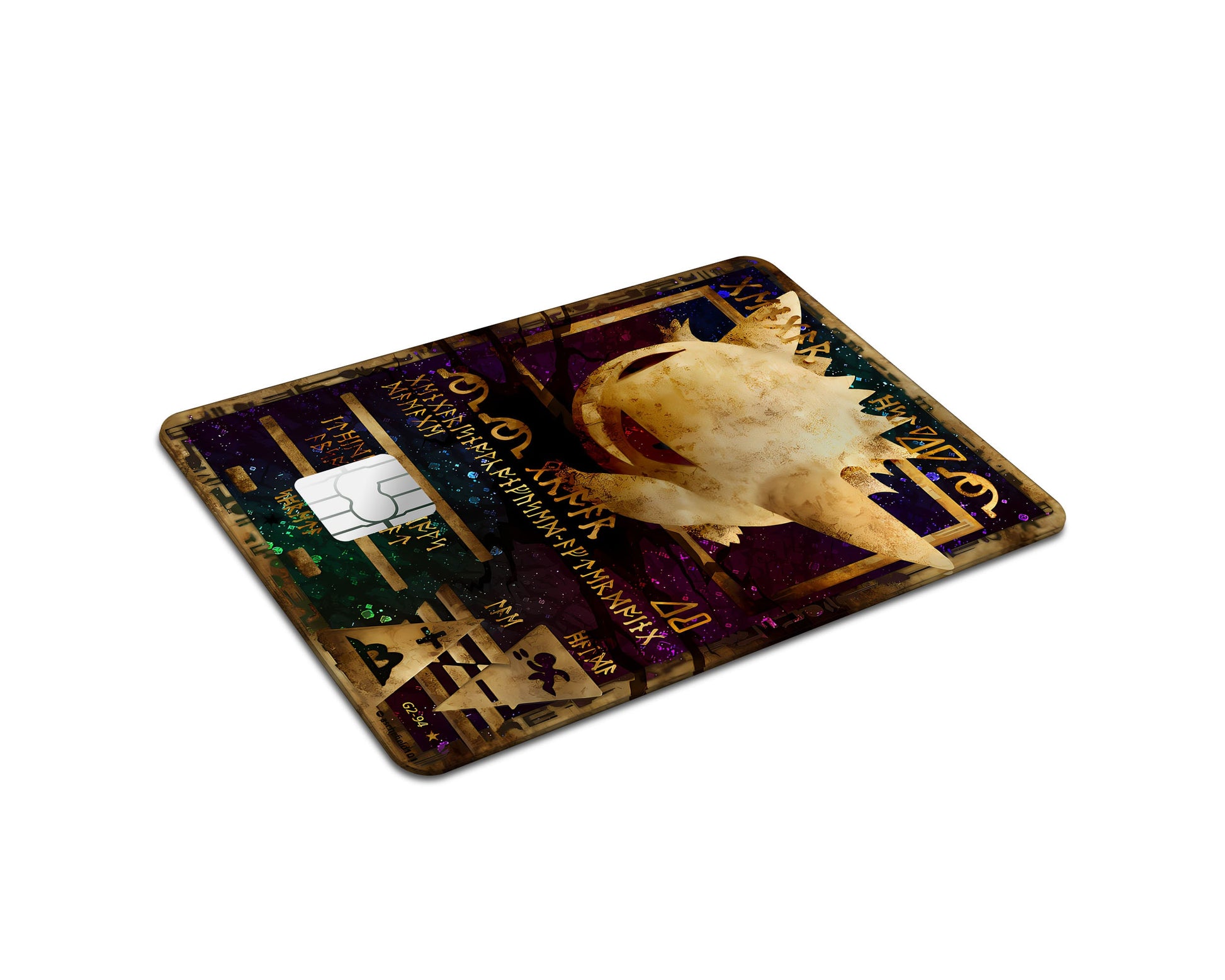 Anime Town Creations Credit Card Ancient Gengar Pokemon Card Full Skins - Anime Pokemon Credit Card Skin