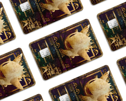 Anime Town Creations Credit Card Ancient Gengar Pokemon Card Window Skins - Anime Pokemon Credit Card Skin