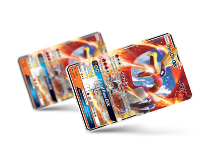 Anime Town Creations Credit Card Rare Ho-oh Pokemon Card Full Skins - Anime Pokemon Credit Card Skin