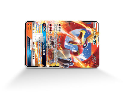 Anime Town Creations Credit Card Rare Ho-oh Pokemon Card Full Skins - Anime Pokemon Credit Card Skin