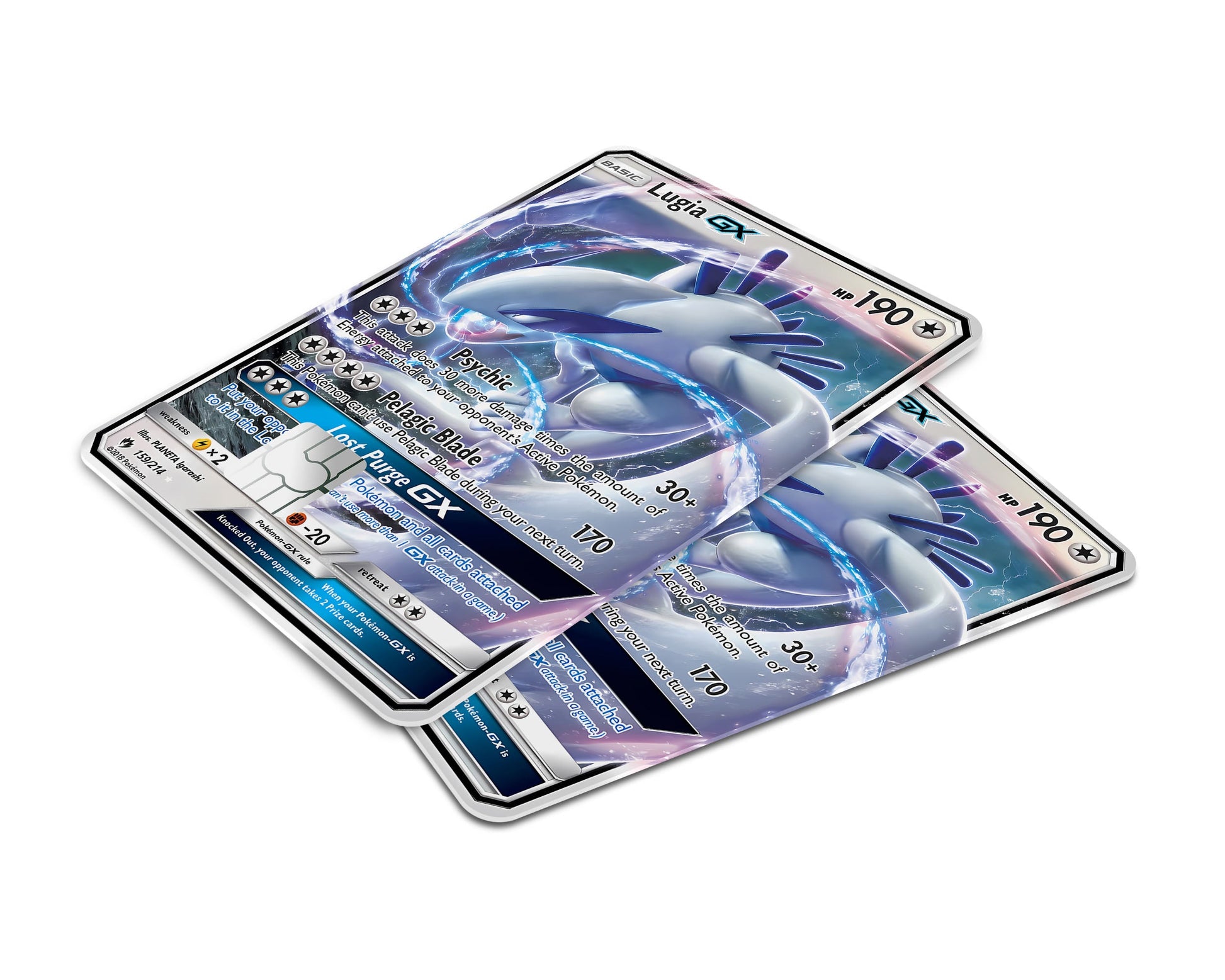 Anime Town Creations Credit Card Rare Lugia Pokemon Card Window Skins - Anime Pokemon Credit Card Skin
