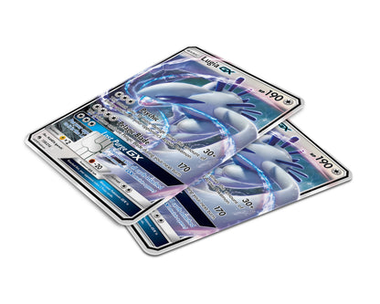 Anime Town Creations Credit Card Rare Lugia Pokemon Card Window Skins - Anime Pokemon Credit Card Skin
