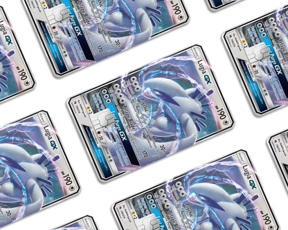 Anime Town Creations Credit Card Rare Lugia Pokemon Card Window Skins - Anime Pokemon Credit Card Skin