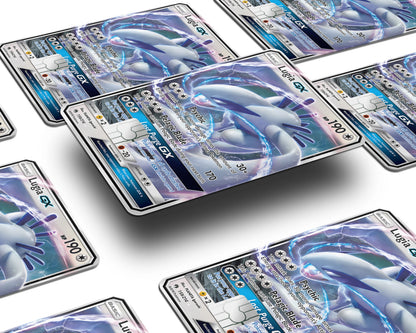 Anime Town Creations Credit Card Rare Lugia Pokemon Card Window Skins - Anime Pokemon Credit Card Skin