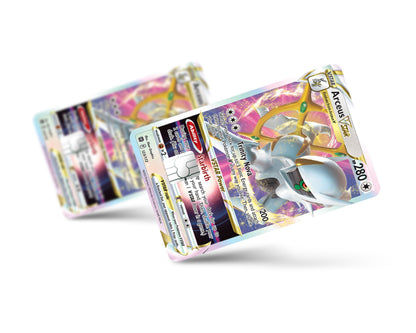Anime Town Creations Credit Card Arceus Pokemon Card Full Skins - Anime Pokemon Credit Card Skin