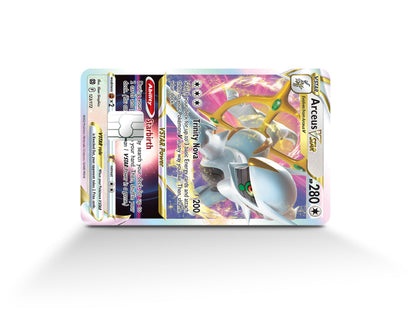 Anime Town Creations Credit Card Arceus Pokemon Card Full Skins - Anime Pokemon Credit Card Skin