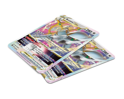 Anime Town Creations Credit Card Arceus Pokemon Card Window Skins - Anime Pokemon Credit Card Skin